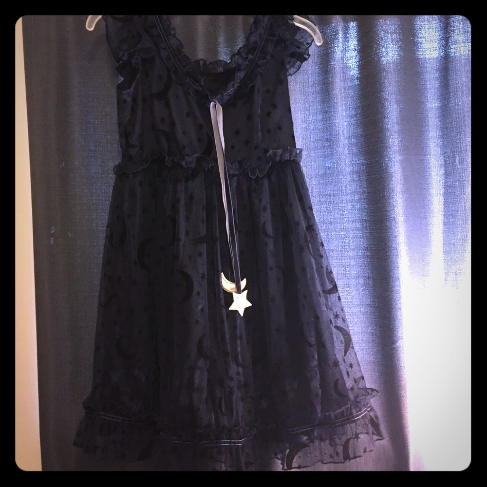 SOLD❌ kawaii Moon And stars dress